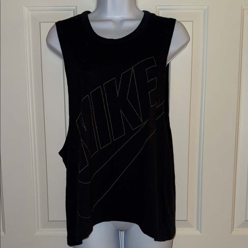 Nike Women's Black Muscle Tee